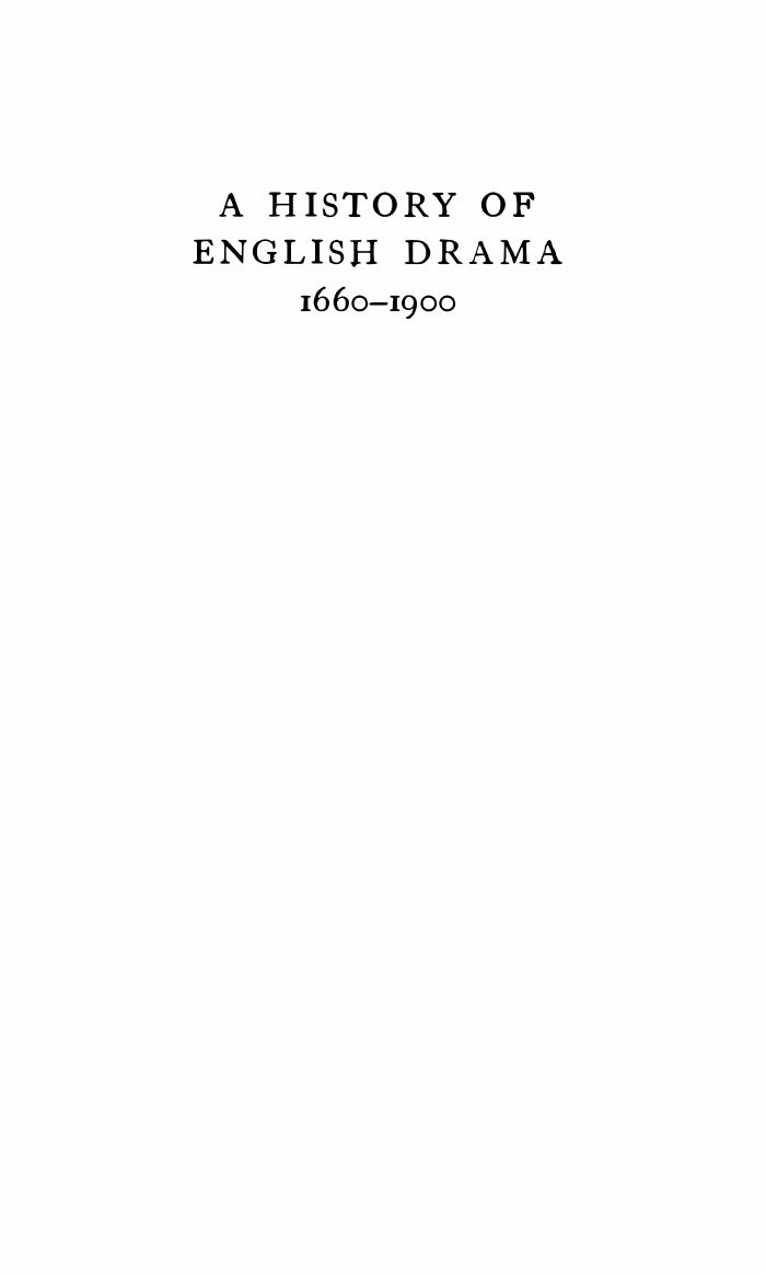 A History of English Drama 1660-1900: Volume 4, Early Nineteenth Century Drama 1800-1850 by Allardyce Nicoll