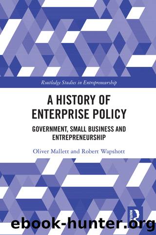 A History of Enterprise Policy by Mallett Oliver; Wapshott Robert;