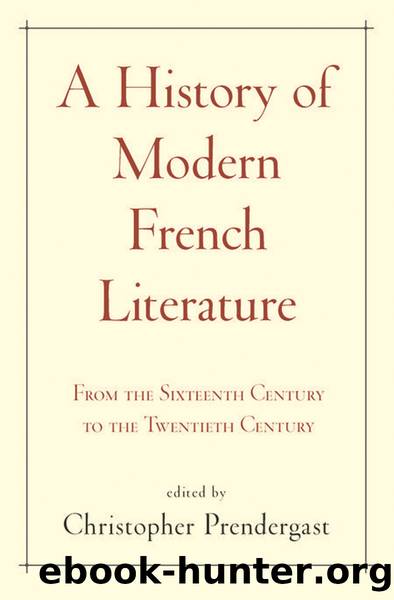 A History of Modern French Literature by Unknown