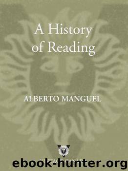 A History of Reading by Alberto Manguel