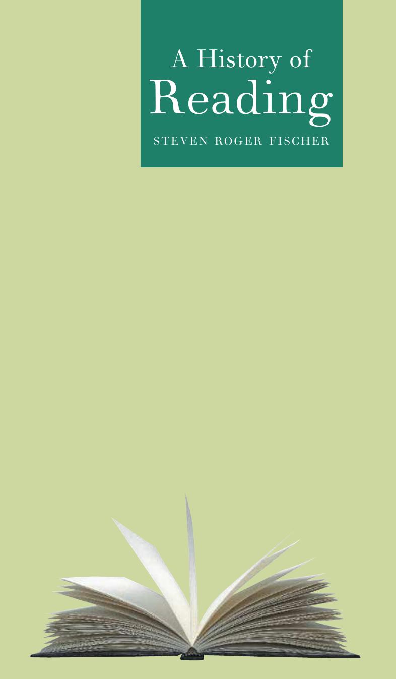 A History of Reading by Steven Roger Fischer