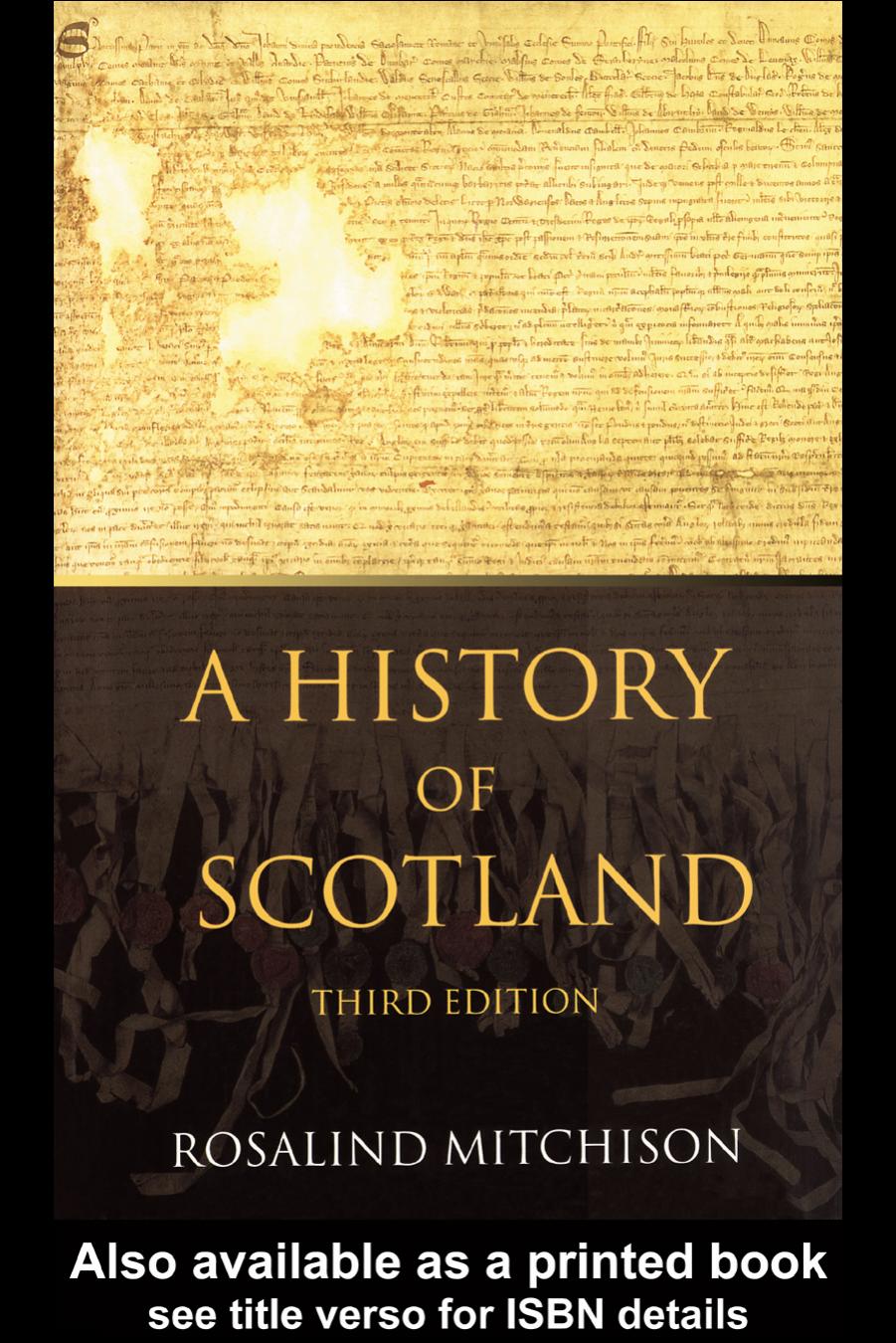 A History of Scotland by Rosalind Mitchison