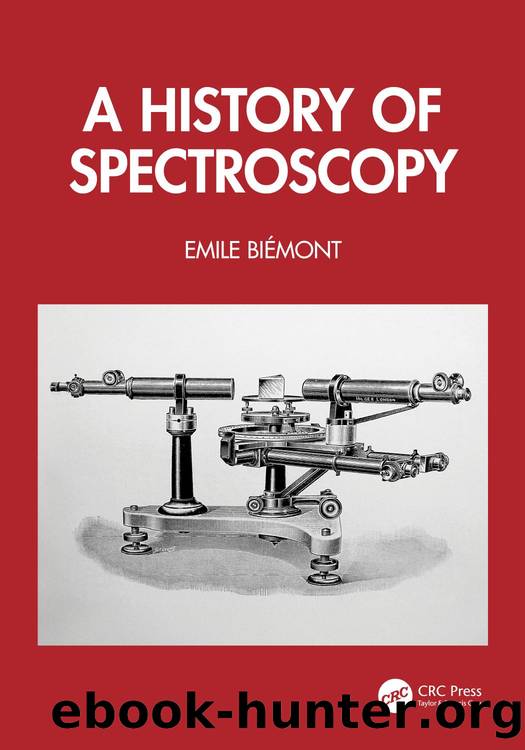 A History of Spectroscopy by Emile Biémont