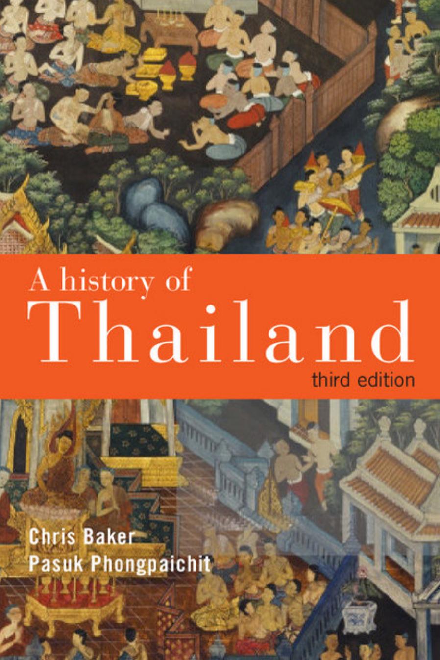 A History of Thailand by Baker Chris Phongpaichit Pasuk