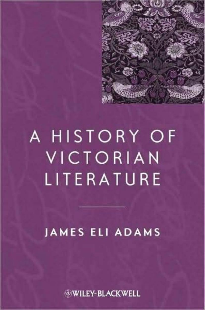 A History of Victorian Literature (Blackwell History of Literature) by James Eli Adams