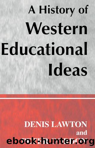 A History of Western Educational Ideas by unknow
