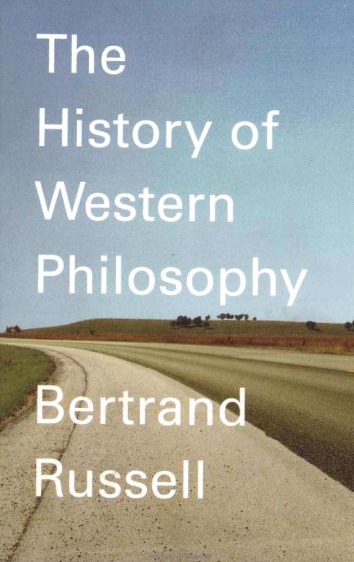 A History of Western Philosophy Bertrand Russell by Unknown