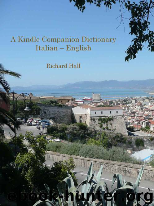 A Kindle Companion Dictionary: Italian - English by Richard Hall
