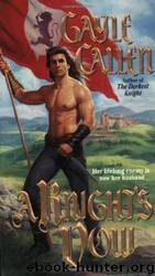 A Knight's Vow by Callen Gayle