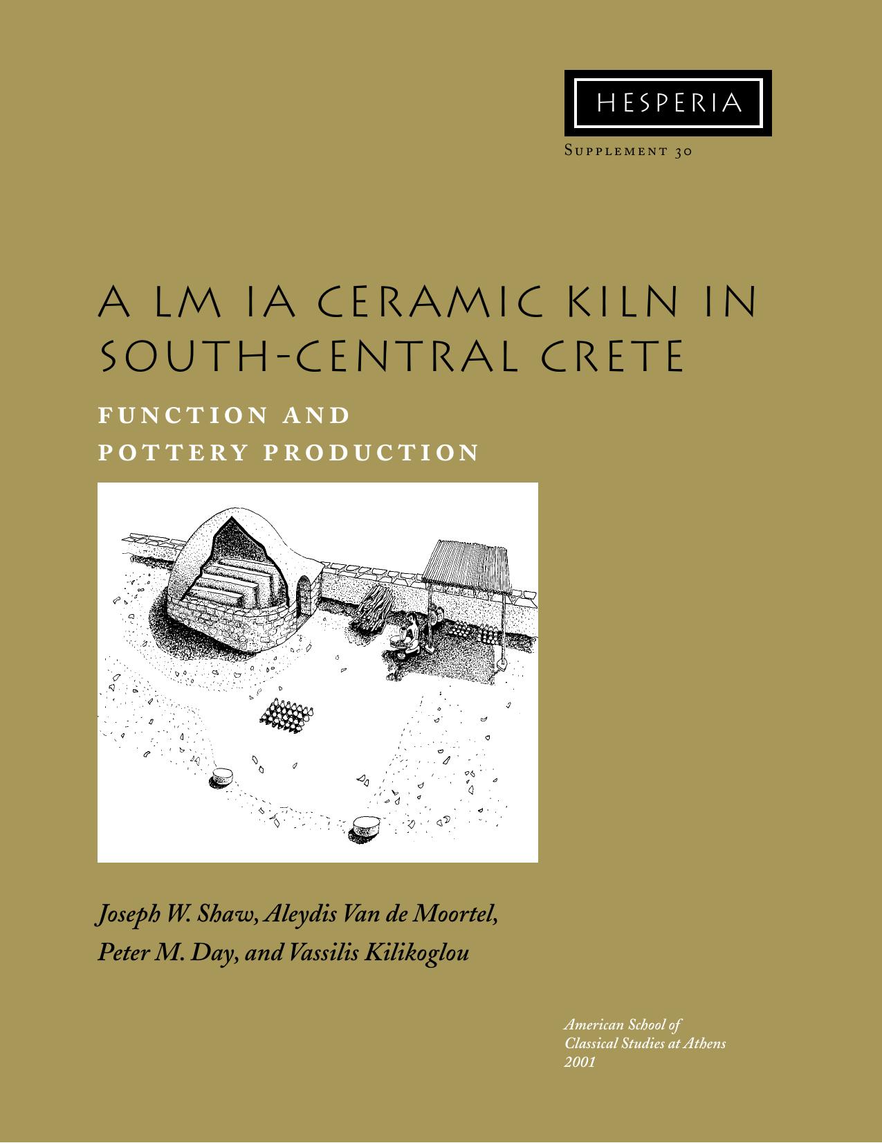 A LM IA Ceramic Kiln in South-Central Crete by ASCSA