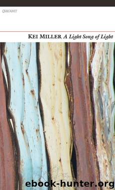 A Light Song of Light by Kei Miller