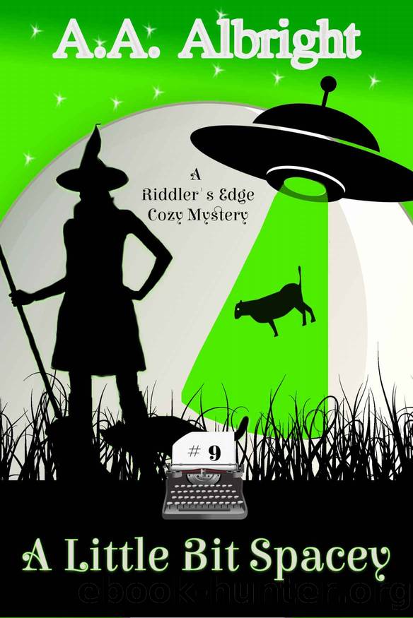 A Little Bit Spacey (A Riddler's Edge Cozy Mystery #9) by A.A. Albright