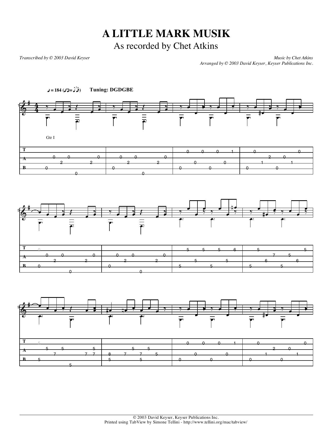 A Little Mark Music by Micah Mata