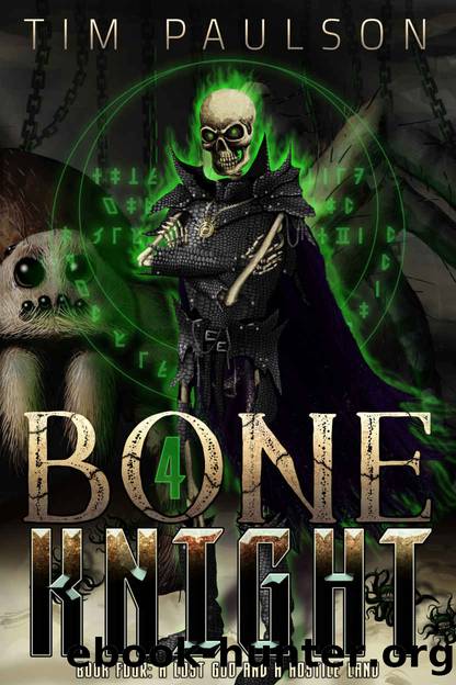 A Lost God and A Hostile Land: A LitRPG Fantasy Adventure (Bone Knight Book 4) by Tim Paulson
