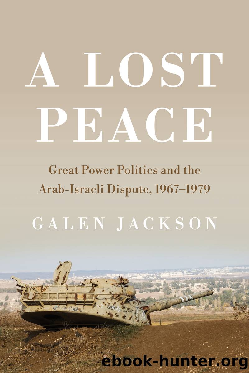 A Lost Peace by Galen Jackson;