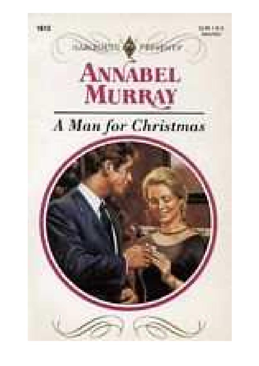 A Man for Christmas by Murray Annabel