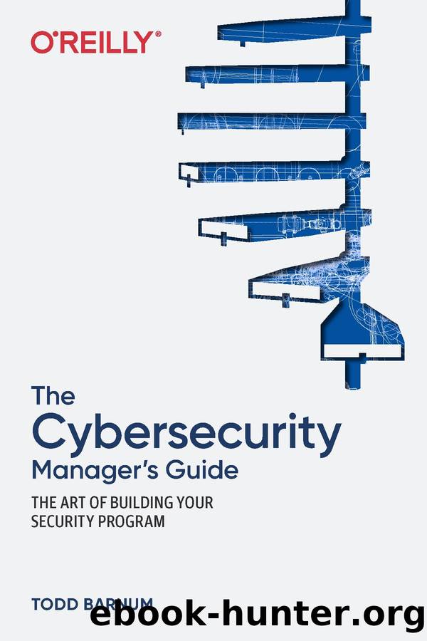 A Manager's Guide to Information Security: The Last Domain by Todd Barnum