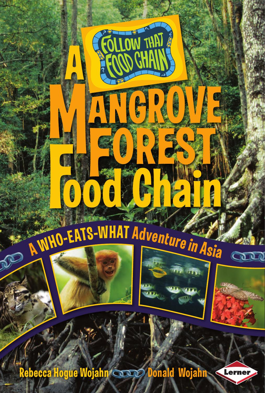A Mangrove Forest Food Chain: A Who-Eats-What Adventure in Asia (Follow That Food Chain) by Rebecca Hogue Wojahn Donald Wojahn