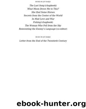 A Map to the Next World by Joy Harjo
