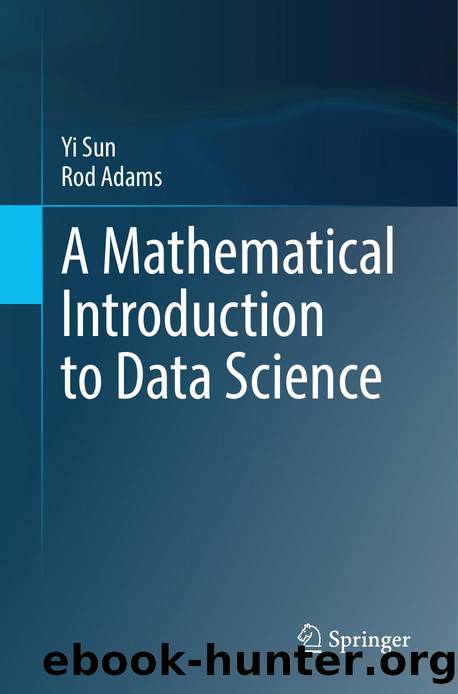 A Mathematical Introduction to Data Science by Unknown