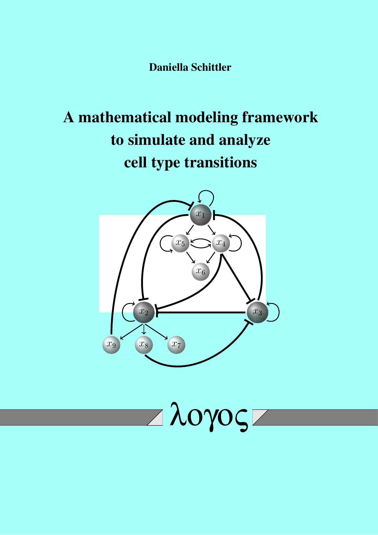 A Mathematical Modeling Framework to Simulate and Analyze Cell Type Transitions by Daniella Schittler