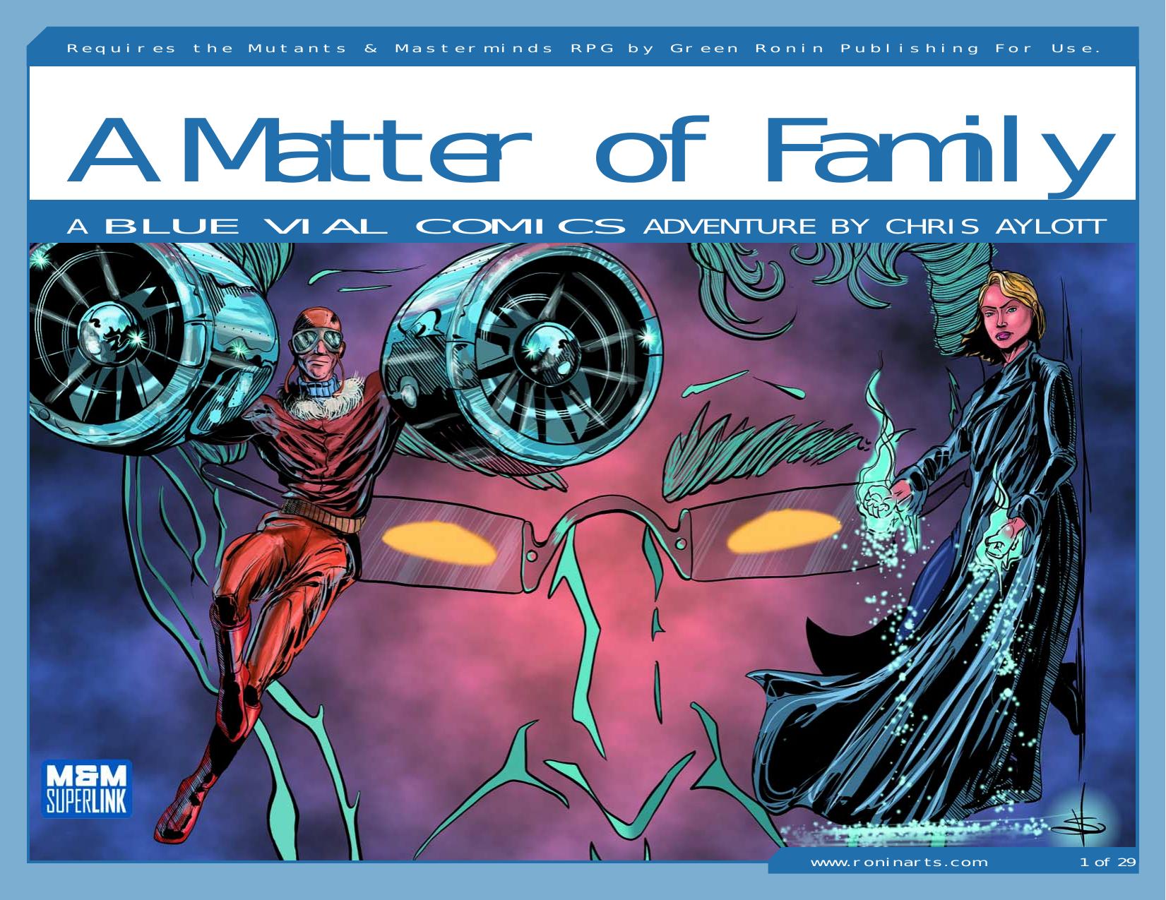 A Matter of Family by Ronin Arts