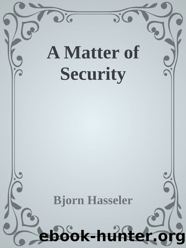 A Matter of Security by Bjorn Hasseler