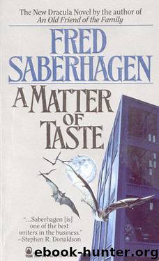 A Matter of Taste by Fred Saberhagen