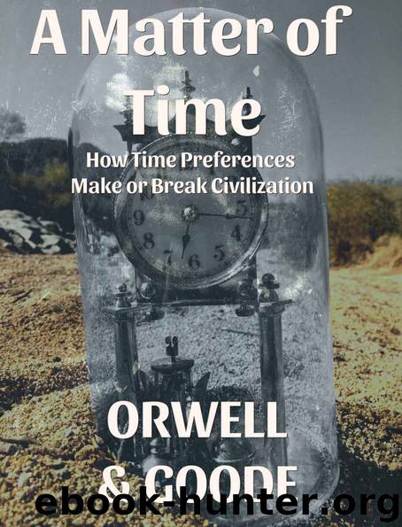 A Matter of Time: How Time Preferences Make or Break Civilization by Orwell Goode