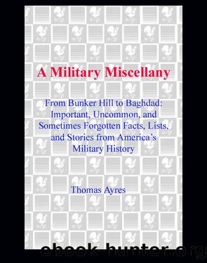 A Military Miscellany by Thomas Ayres