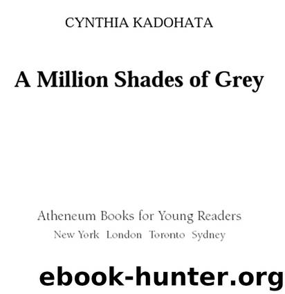 A Million Shades of Gray by Cynthia Kadohata