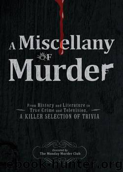 A Miscellany of Murder by Unknown