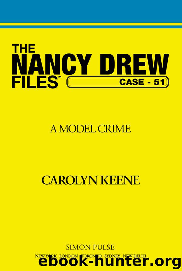 A Model Crime by Carolyn Keene