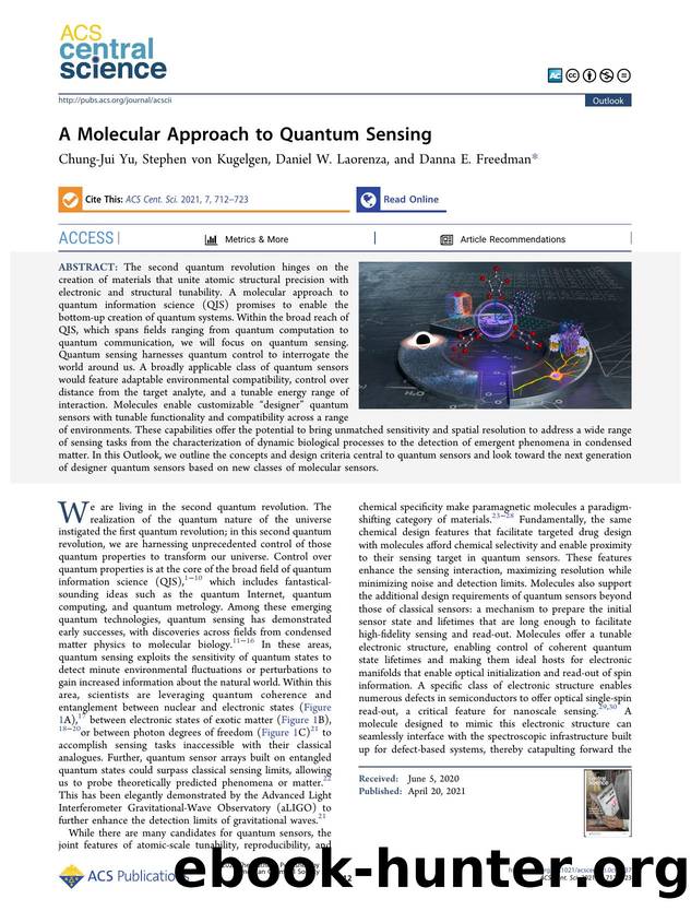A Molecular Approach to Quantum Sensing by unknow