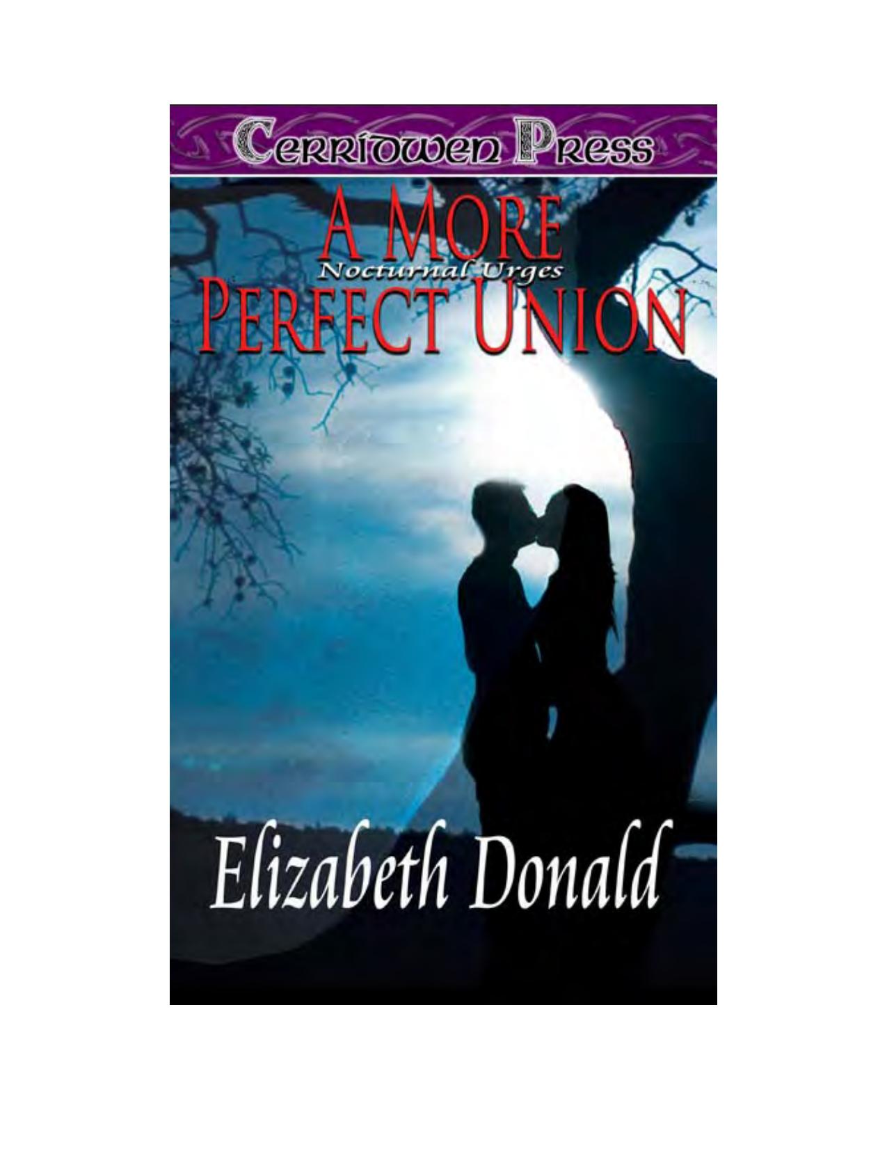 A More Perfect Union by Elizabeth Donald