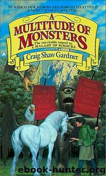 A Multitude of Monsters by Craig Shaw Gardner