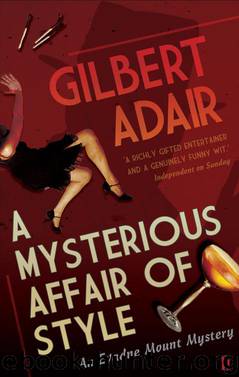 A Mysterious Affair of Style by Gilbert Adair