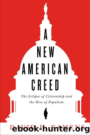 A New American Creed by Kamens David H.;