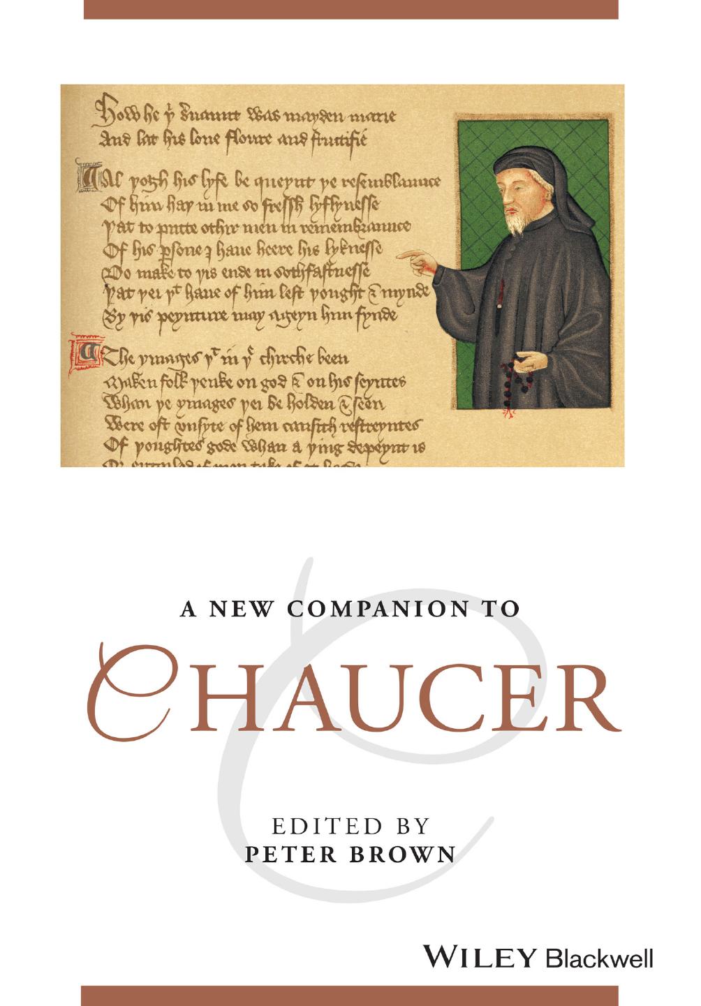 A New Companion to Chaucer by Peter Brown