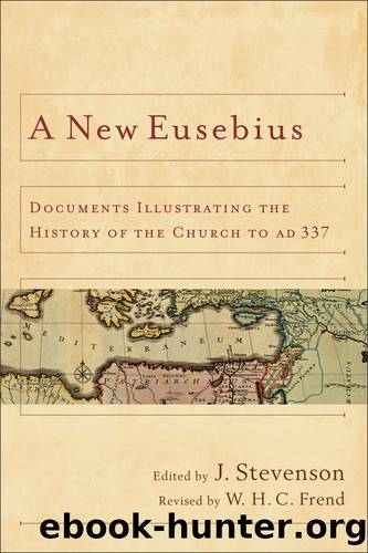 A New Eusebius by J. Stevenson