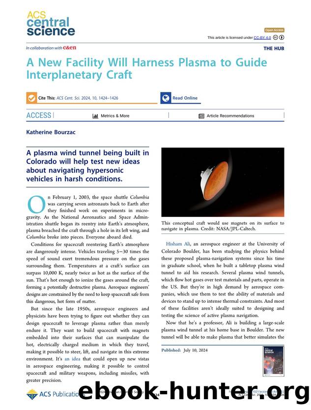 A New Facility Will Harness Plasma to Guide Interplanetary Craft by Katherine Bourzac