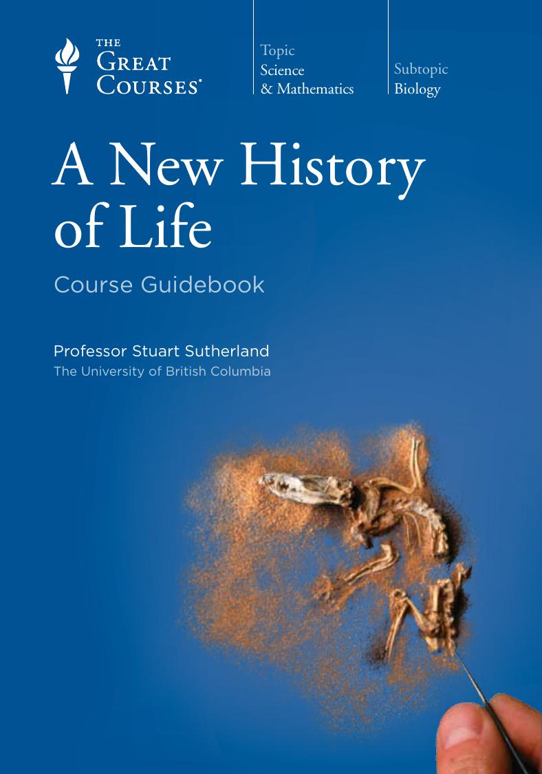 A New History of Life by Stuart Sutherland