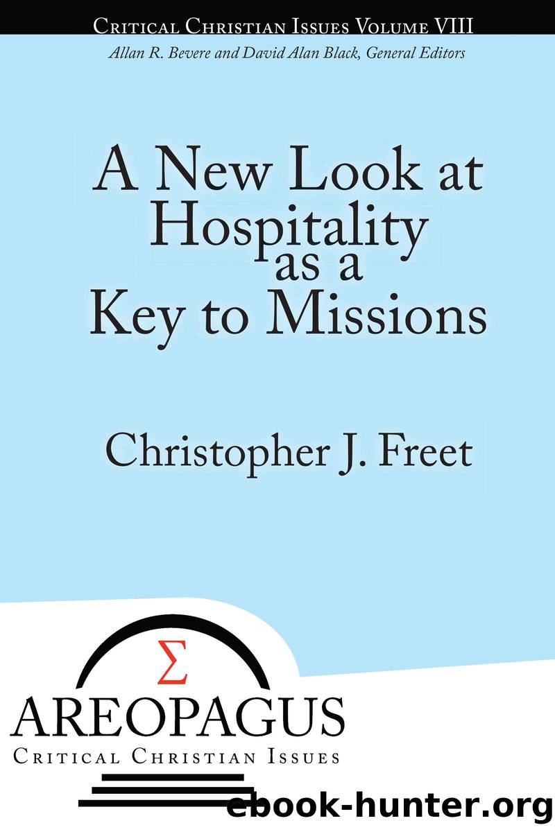 A New Look at Hospitality as a Key to Missions by Christopher Freet