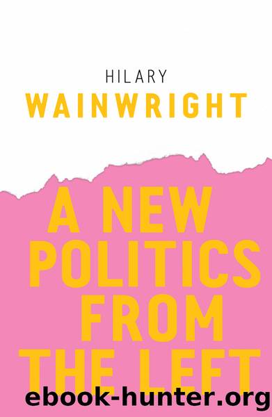 A New Politics from the Left by Wainwright Hilary;