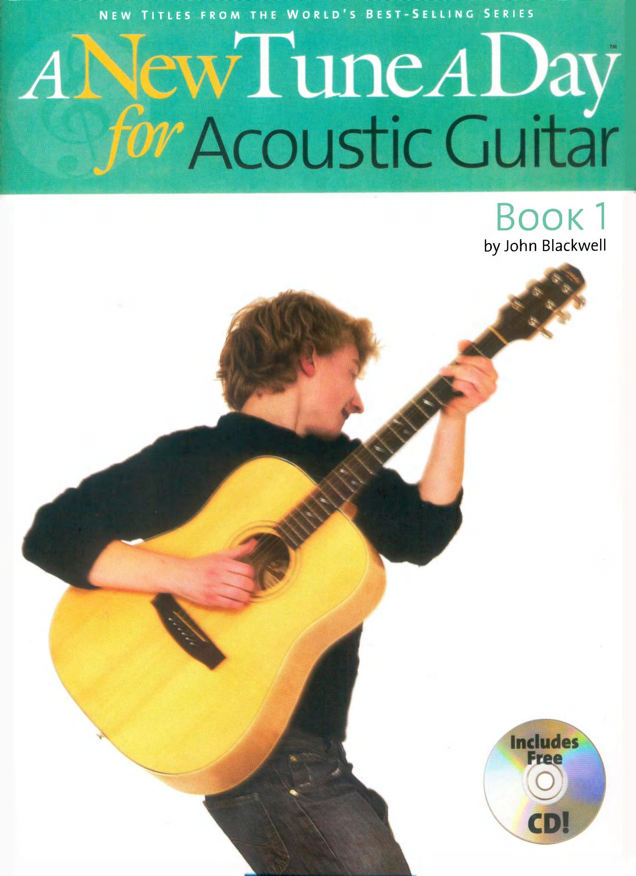A New Tune A Day for Acoustic Guitar Book 1 by John Blackwell