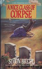 A Nice Class of Corpse by Simon Brett