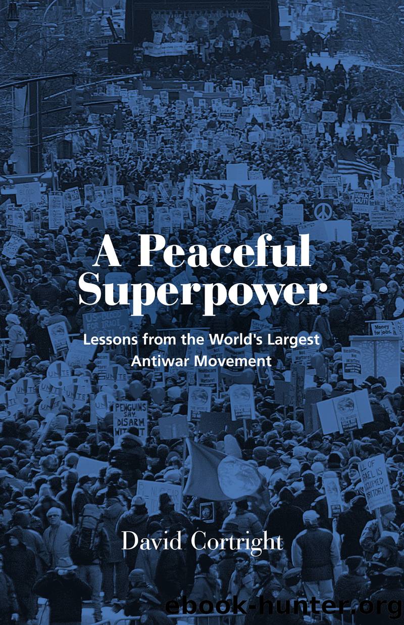 A Peaceful Superpower by David Cortright;