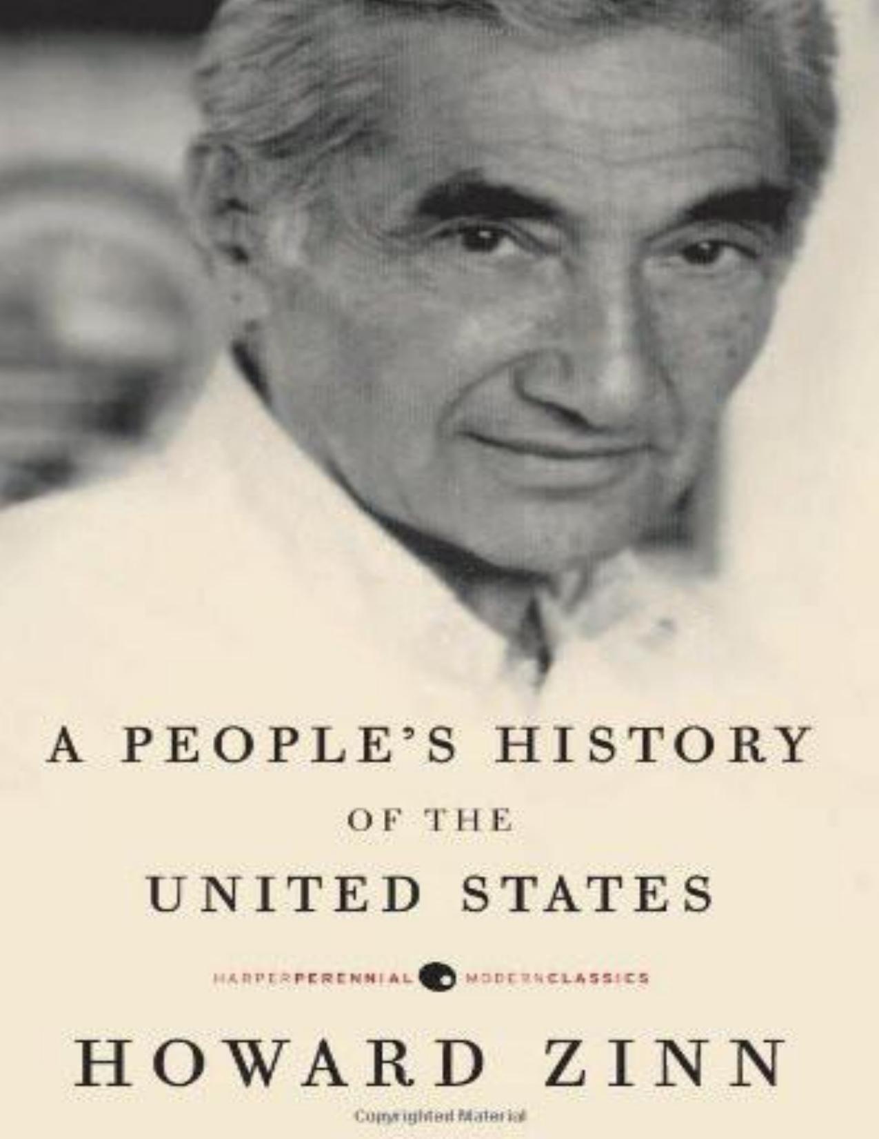 A Peopleâs History of the United States by Howard Zinn