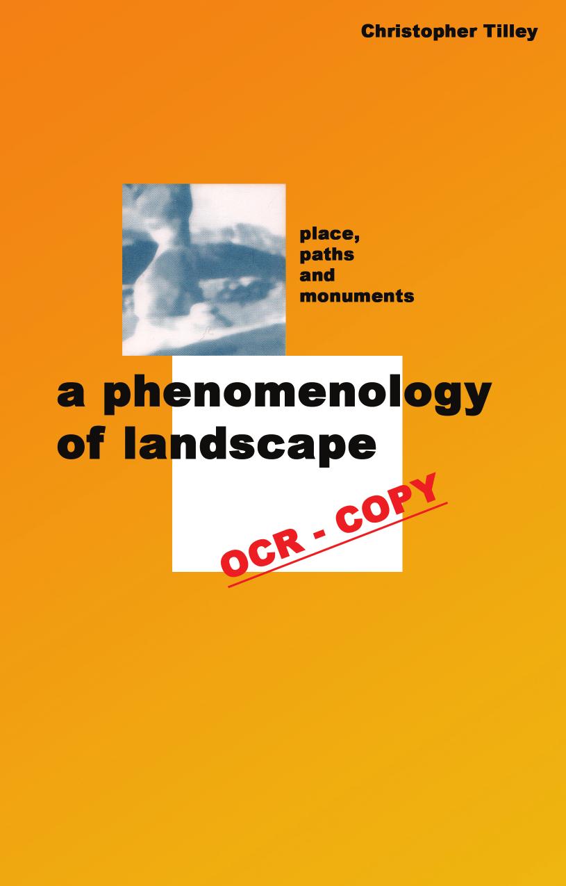A Phenomenology of Landscape by Unknown