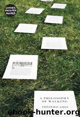 A Philosophy of Walking by Frederic Gros